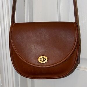 Vintage Coach Watson No. 9981 British Tan Bag Made in the United States